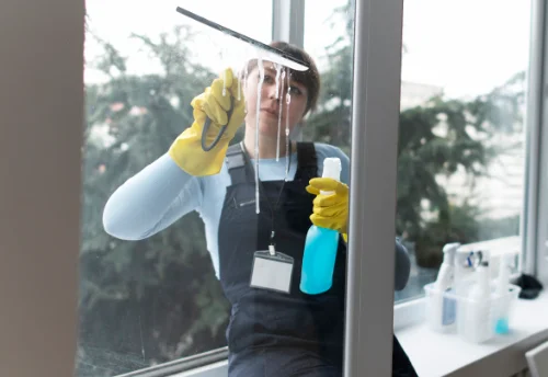 Nettoyage de vitres intérieures et extérieures à Saint-Domineuc
